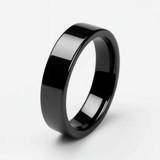 KORVOS HEMATITE RING